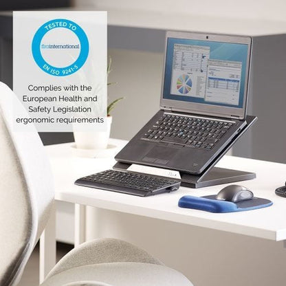 Fellowes Designer Suites Laptop Riser Black