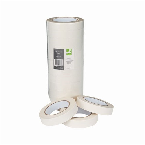 Q-Connect Masking Tape 24mm x 50m (Pack of 12)